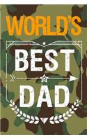 World's Best Dad: Dads Memory Books V3