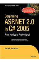 Beginning ASP.NET 2.0 in C# 2005