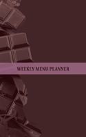 Weekly Menu Planner: 1 year - 52 Week Meal Journal Log for Those Who Want to Eat Consciously and Lead a Healthy Lifestyle- Plan your Daily Meal Grocery List- Write Down 