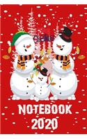 Merry Christmas Notebook 2020