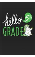 Hello 5th Grade