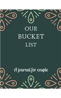 Our bucket list A journal for couple
