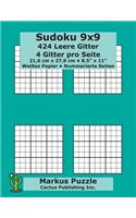 Sudoku 9x9 - 424 leere Gitter