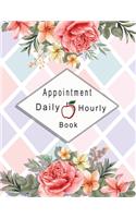 Appointment book daily hourly