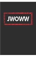 Jwoww Notebook: Lined Journal, 120 Pages, 6 x 9, Jersey Shore Journal Matte Finish