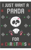 I Just Want A Panda For Christmas