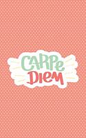 Carpe Diem: Cute, Small, Blank Journal, Purse Size, Softcover, Notebook(9 Cute Notebook)