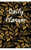 Daily Planner - Daily Agenda: Floral (3), Undated Planner, 90 Day Daily Journal, Get Stuff Done, Daily Gratitude / Self Care Journal- [Professional Binding]