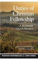 Duties of Christian Fellowship: (Puritan Paperbacks)