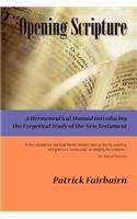 Opening Scripture (Paperback): (English)