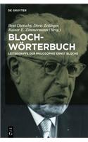Bloch-Worterbuch: Leitbegriffe Der Philosophie Ernst Blochs