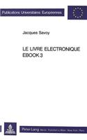Le livre electronique EBOOK3