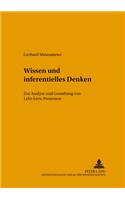 Wissen Und Inferentielles Denken
