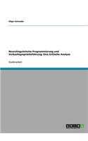 Neurolinguistische Programmierung und Verkaufsgesprächsführung