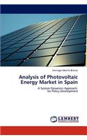 Analysis of Photovoltaic Energy Market in Spain