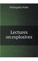 Lectures on explosives