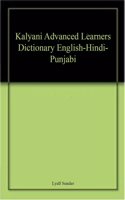 Kalyani Advanced Learners Dictionary English-Hindi-Punjabi