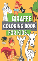 Giraffe Coloring Book For Kids