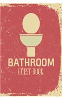 Bathroom Guest Book