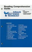 Indiana Holt Science & Technology Reading Comprehension Guide, Grade 8