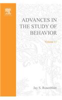Advances in the Study of Behavior V 11: (Advances in the Study of Behavior)