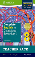 Complete English for Cambridge Secondary 1 Teacher Pack 8