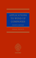 Applications to Wind up Companies