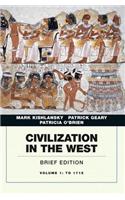 Civilization in the West, Penguin Academic Edition, Volume 1