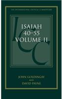 Isaiah 40-55 Volume II