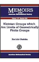 Kleinian Groups Which are Limits of Geometrically Finite Groups