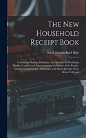 New Household Receipt Book