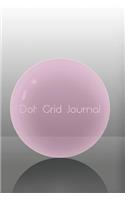 Dot Grid Journal Pink Bubble