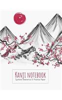 Kanji Notebook Symbols Reference & Practice Paper