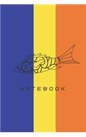 Notebook: fish theme cover