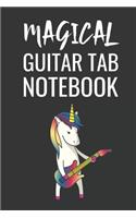 Magical Guitar Tab Notebook