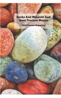 Rocks And Minerals And Semi Precious Stones 2020 Planner Organizer