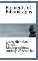 Elements of Bibliography