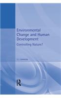Environmental Change and Human Development