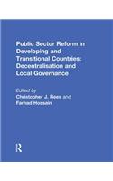 Public Sector Reform in Developing and Transitional Countries