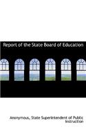 Report of the State Board of Education