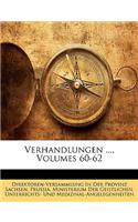 Verhandlungen Der Direktoren-Versammlungen in Den Provinzen Des Konigreichs Preussen Seit Dem Jahre 1879