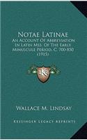 Notae Latinae