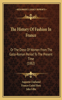 History Of Fashion In France