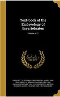 Text-book of the Embryology of Invertebrates; Volume pt. 3