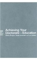 Achieving Your Doctorate in Education