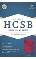 Super Giant Print Reference Bible-HCSB