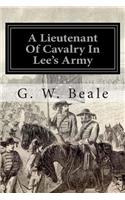 A Lieutenant of Cavalry in Lee's Army
