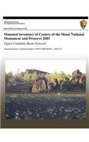 Mammal Inventory of Craters of the Moon National Monument and Preserve 2003