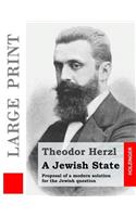 A Jewish State (Large Print)