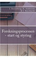 Forskningsprocessen - start og styring